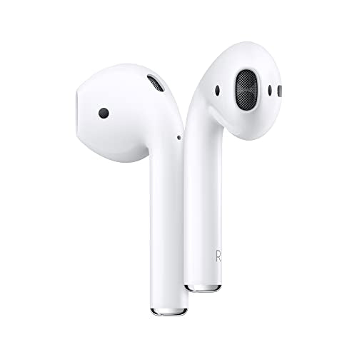 Apple AirPods (2nd Generation) Wireless Earbuds with Lightning Charging Case Included.
