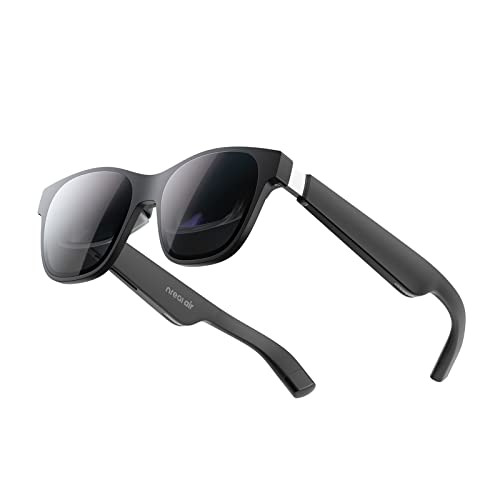 Nreal Air AR Glasses, PC/Android/iOS–Consoles & Cloud Gaming Compatible