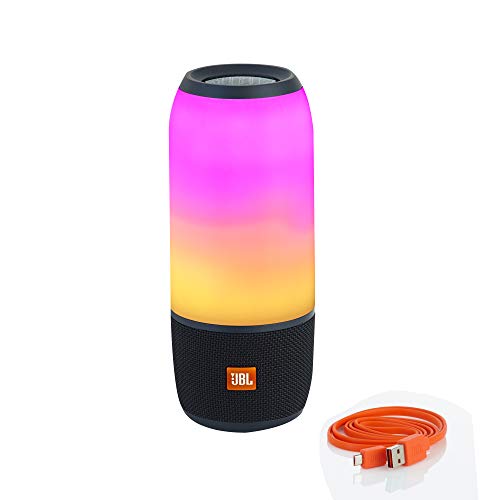 JBL Pulse 3 - Wireless Bluetooth Waterproof Speaker - Black
