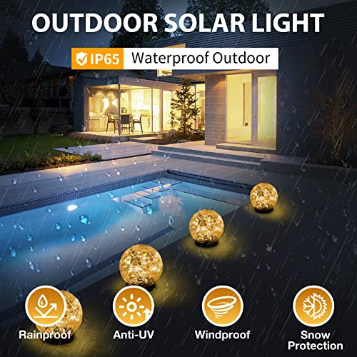Solar Outdoor Garden Lightballs