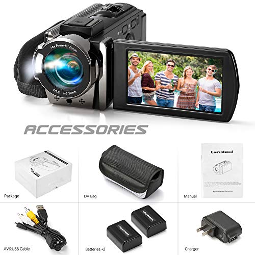 kimire Video Digital Camera Recorder Full HD